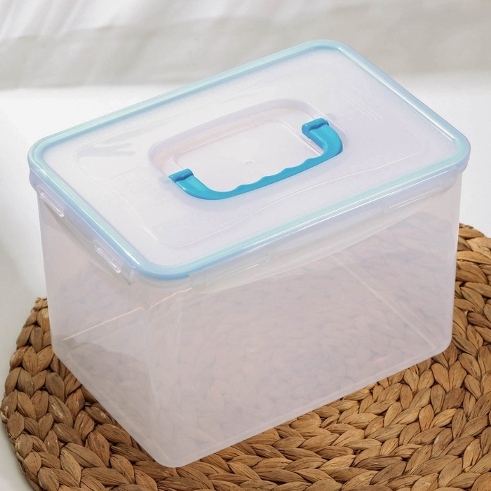 Контейнер пищевой Good & Good, 4,5 л, с герметичной крышкой Контейнер пищевой Good & Good, 4,5 л, с герметичной крышкой