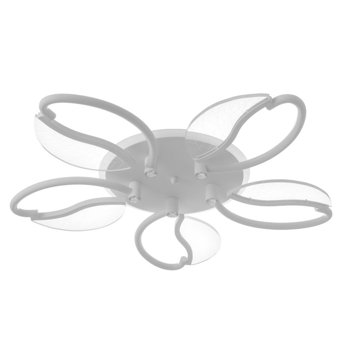 Люстра Люстра "Астрид" 5хLED 110Вт 3000-6000К RGB белый 65х65х8см