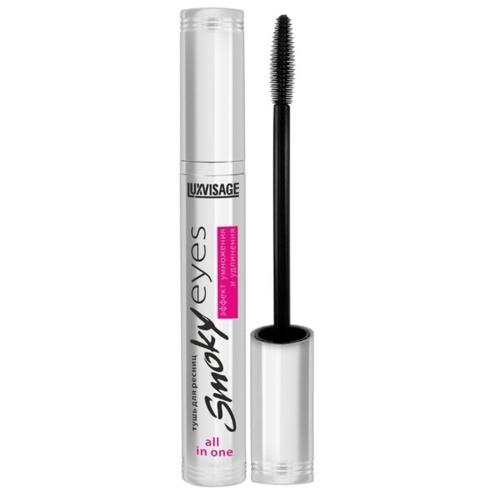 Тушь для ресниц Luxvisage Smoky Eyes эффект умножения и удлинения Тушь для ресниц Luxvisage Smoky Eyes эффект умножения и удлинения
