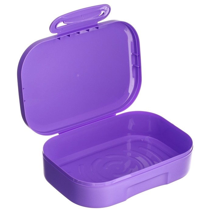 Набор Контейнер для хранения 0,98л и бутылка для воды с петлей 0,4л, цвет сиреневый Набор Контейнер для хранения 0,98л и бутылка для воды с петлей 0,4л, цвет сиреневый