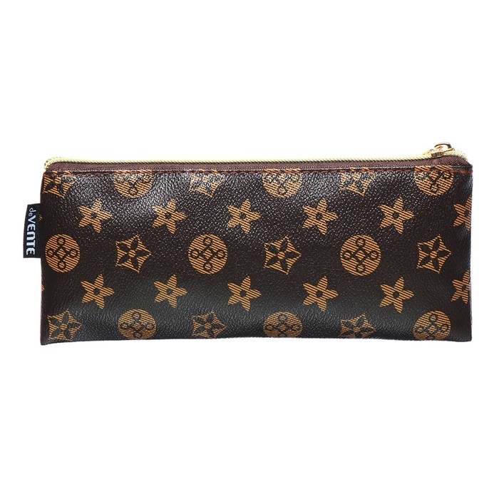 Пенал мягкий, 1 отделение, 90 х 215 х 10 мм, плоский, deVENTE, Monogram, искусственная кожа коричневый 7024445 Пенал мягкий, 1 отделение, 90 х 215 х 10 мм, плоский, deVENTE, Monogram, искусственная кожа коричневый 7024445