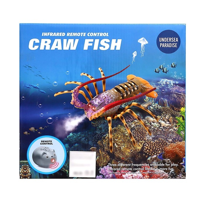 Омар радиоуправляемый Craw Fish, световые эффекты Омар радиоуправляемый Craw Fish, световые эффекты