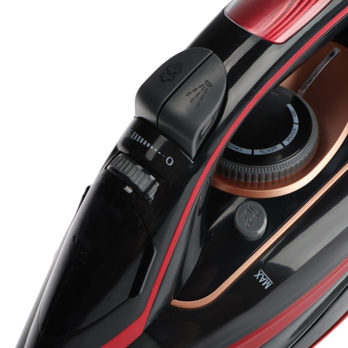 Утюг Centek CT-2311, 3000 Вт, 450мл, керамика, капля-стоп, антинакипь, самоочистка, красный Утюг Centek CT-2311, 3000 Вт, 450мл, керамика, капля-стоп, антинакипь, самоочистка, красный