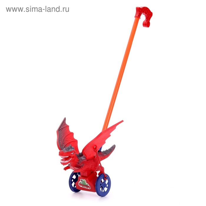 Каталка на палке «Дракоша», МИКС Каталка на палке «Дракоша», МИКС