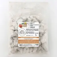 Мраморная крошка &laquo;Рецепты Дедушки Никиты&raquo;, отборная, белая, фр 20-40 мм, 5 кг