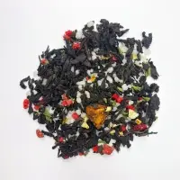 Чай «Сокочай», черный с соком ананаса, клубникой, мятой, медом и лимоном