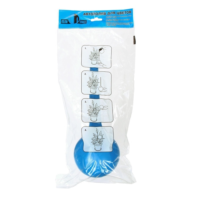 Автополив для комнатных цветов, 380 мл, микс, из пластика, высота 16 см Автополив для комнатных цветов, 380 мл, микс, из пластика, высота 16 см