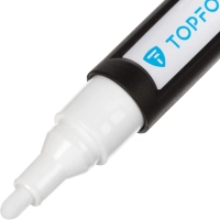 Маркер лаковый Topfort Industrial Plus 4 мм белый