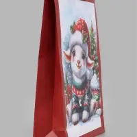 Пакет подарочный &laquo;Счастливый козлик&raquo;, 33&times;10&times;42.5 см