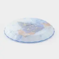 Блюдо сервировочное с бортиком "Новый Год в лесу" 19х2,1 см