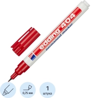 Маркер перманентный EDDING E-404/2 красный 0,75мм круглый наконеч.