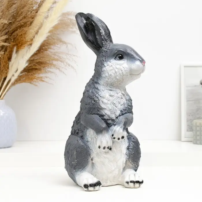 Копилка для денег &laquo;Заяц&raquo;, гипс, 13&times;16&times;34 см