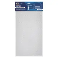 Сетка для защиты радиатора AVS PN-01 (ячейка ромб 9x6мм ) 30х100см черн.