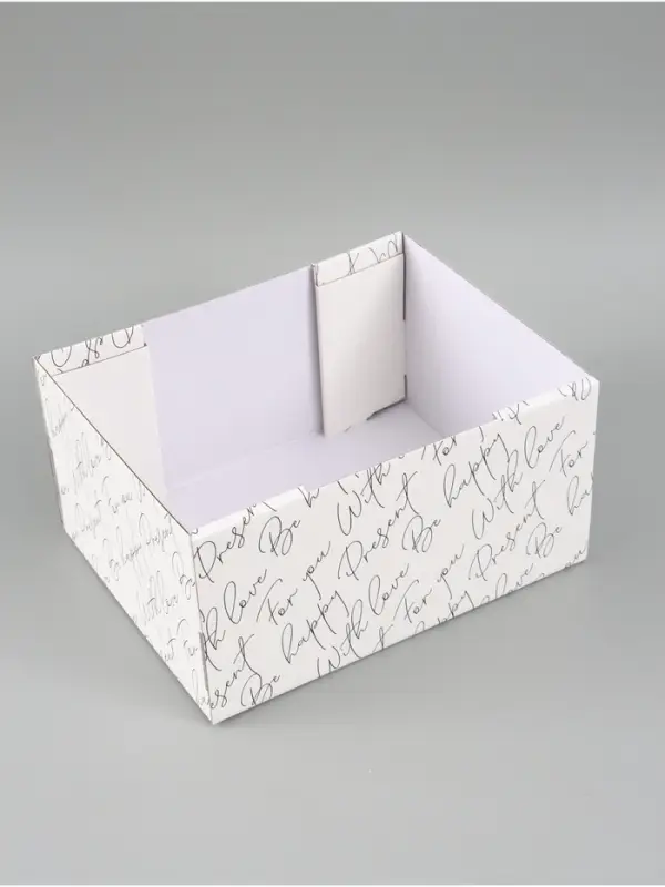 Коробка подарочная самосборная Present for you, 31&times;25.5&times;16 см
