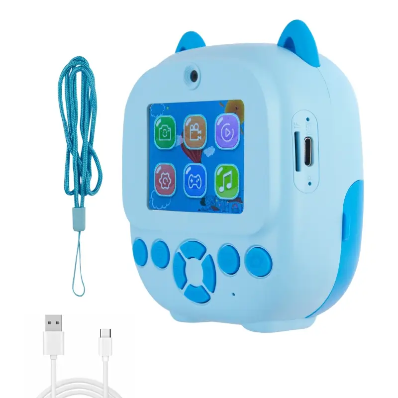 Фотоаппарат мгновенной печати S5 Голубой