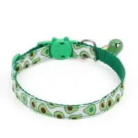 Набор ошейников для кошек &laquo;Фрукты&raquo;, 19-32&times;1 см, 4 шт.