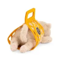 Мягкая игрушка &laquo;Кот Барсик в сумке бежевый&raquo;, 56 см