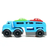Грузовик - автовоз детский, с 3 машинками, цвет МИКС