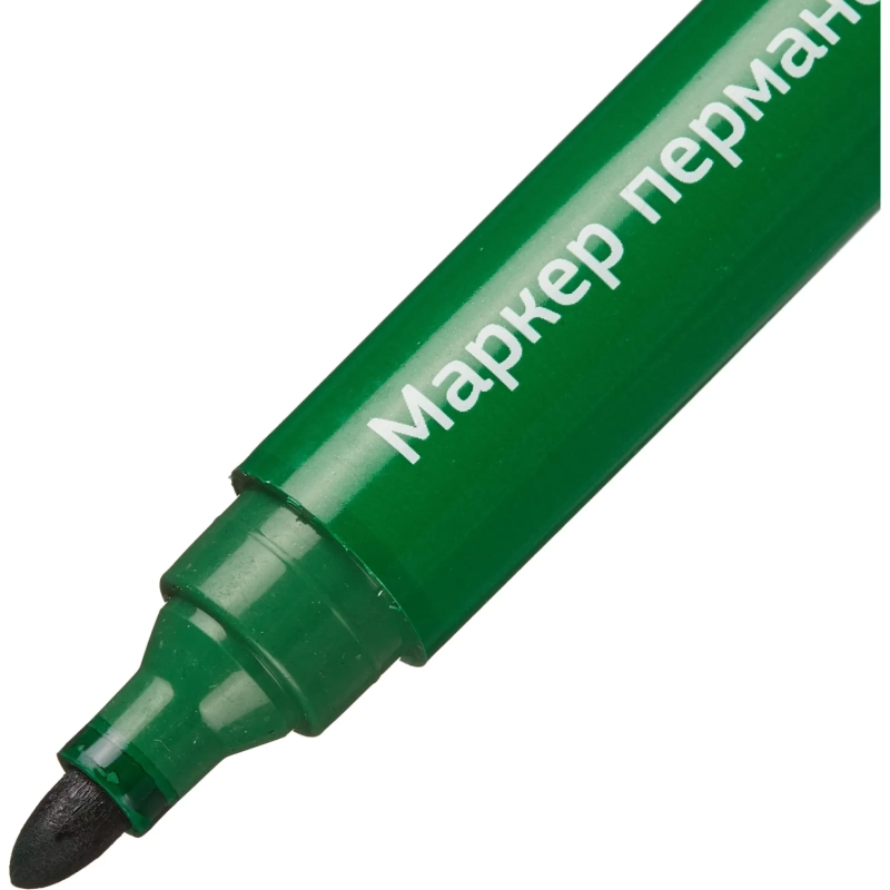 Маркер перманентный универсальный Attache Economy зеленый 2-3 мм