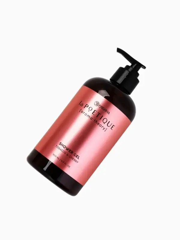 Гель для душа парфюмированный, аромат табак и вишня, 500 мл, laPOETIQUE