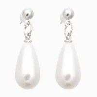 Набор 3 предмета: серьги, бусы, браслет &laquo;Классика&raquo;, белый, 45 см