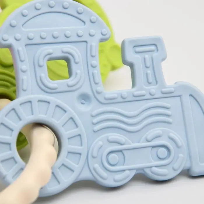 Прорезыватель силиконовый «Кругосветное путешествие», на колечке, цвет МИКС Прорезыватель силиконовый «Кругосветное путешествие», на колечке, цвет МИКС