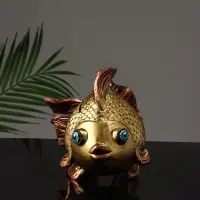 Копилка для денег &laquo;Золотая рыбка&raquo;, гипс, 13&times;25 см