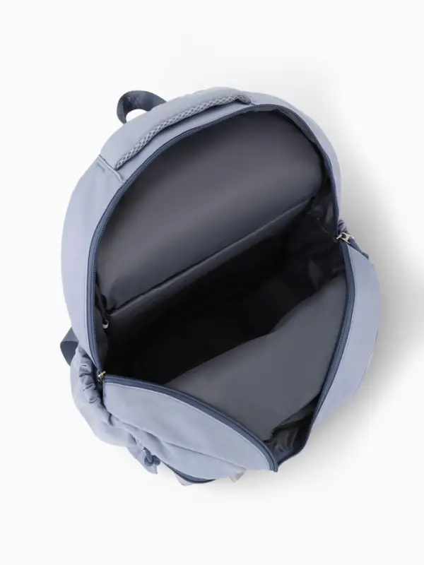 Рюкзак 31*14*44 см, 2 отд. 3 н/карм+пенал, Комби голуб/бел