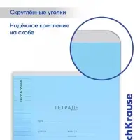 Тетрадь 18 листов в линейку, ErichKrause &laquo;Классика&raquo; обложка мелованный картон, МИКС