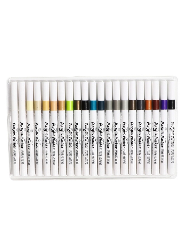 Набор акриловых маркеров 60 цветов Набор акриловых маркеров 60 цветов