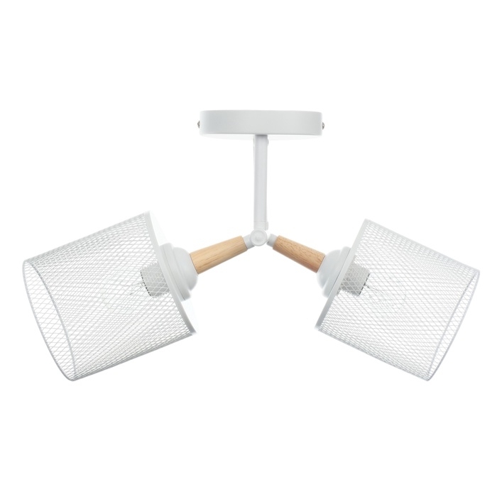 Люстра Люстра "Ринас" 2хЕ27 40Вт белый 42х24х32 см