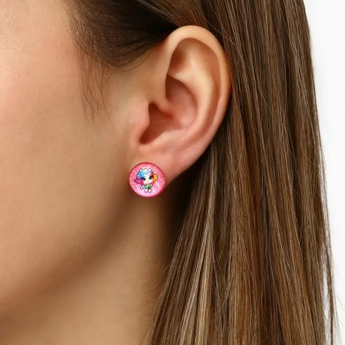 Серьги гвоздики «Стиль на каждый день» 1.5 х 1.5 см