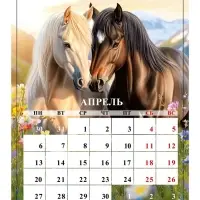 Календарь на ригеле «С новым годом 2026» Календарь на ригеле «С новым годом 2026»