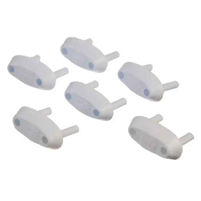 Заглушка для розетки, цвет белый, набор 6 шт. Заглушка для розетки, цвет белый, набор 6 шт.