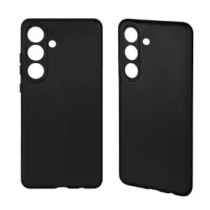 Чехол для Samsung S24 Plus TPU матовый черный
