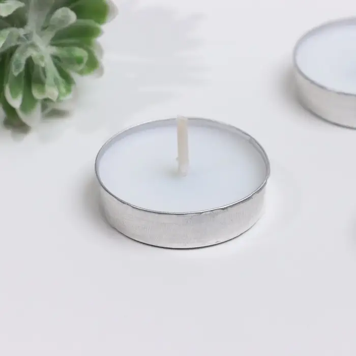 Набор свечей чайных ароматических, 6 шт, ваниль Набор свечей чайных ароматических, 6 шт, ваниль