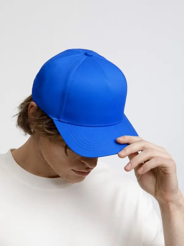Бейсболка Seguro, ярко-синяя