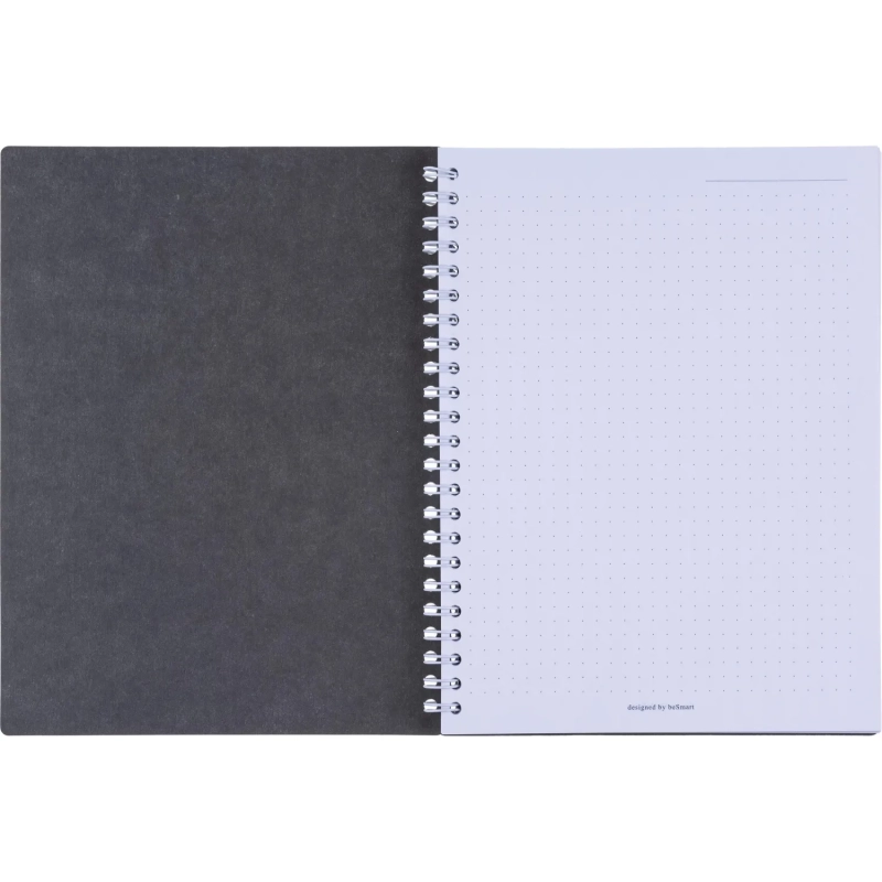 Бизнес-тетрадь, BS, А5, 80л., точка, спираль. Botanica, цикламен N4191