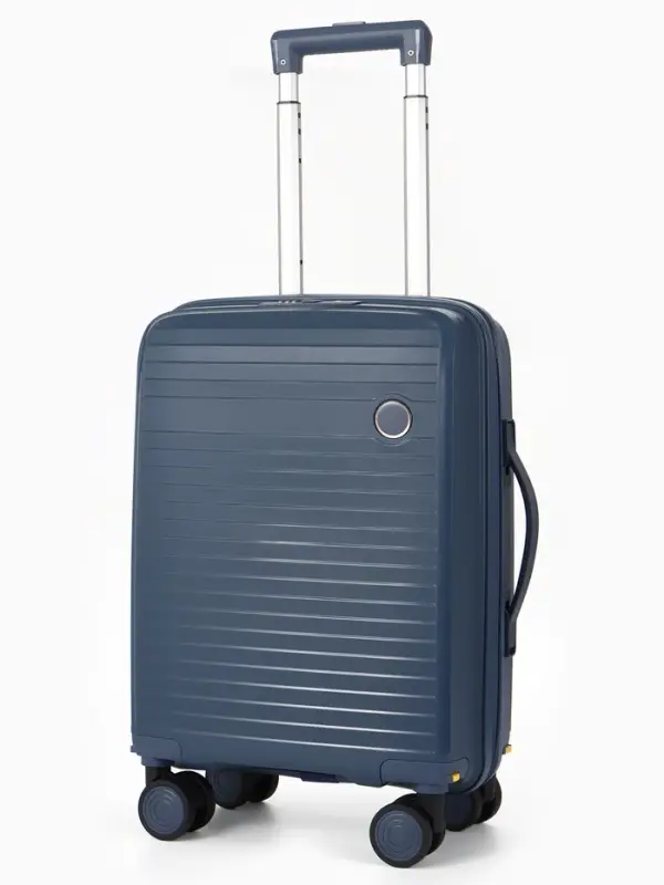 Чемодан на съёмных колёсах, 18", кодовый замок, 33&times;16&times;49 см, синий