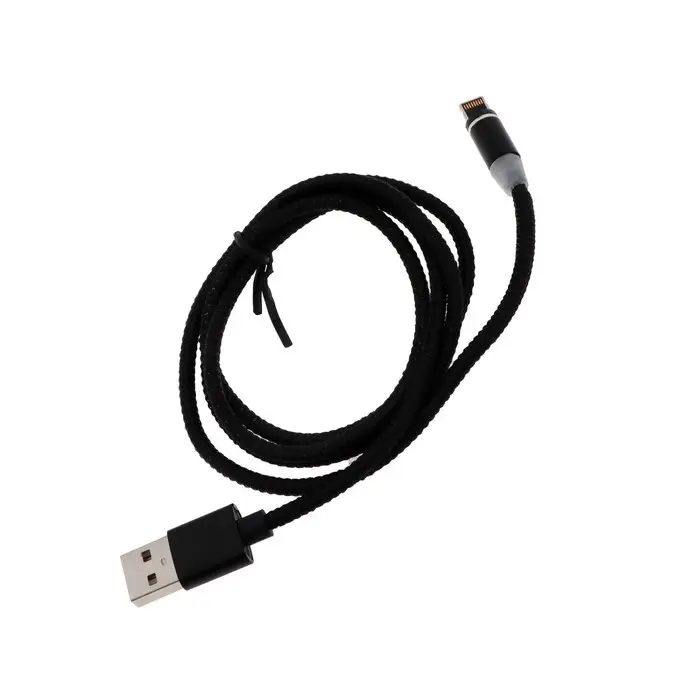 Кабель Luazon LN-6, microUSB/Type-C/Lightning - USB, 1 А, 1 м, магнитный разъем, Кабель Luazon LN-6, microUSB/Type-C/Lightning - USB, 1 А, 1 м, магнитный разъем,