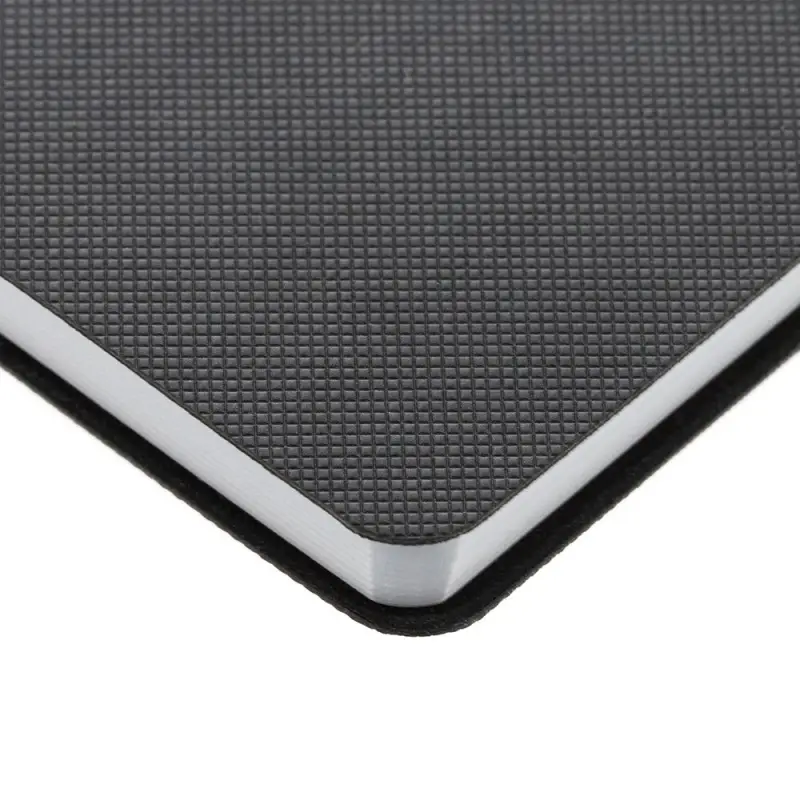 Ежедневник Knit, недатированный, темно-серый