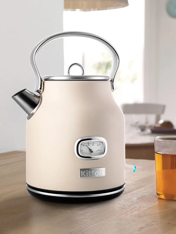 Чайник электрический металлический КТ-6150 - 1.7 л