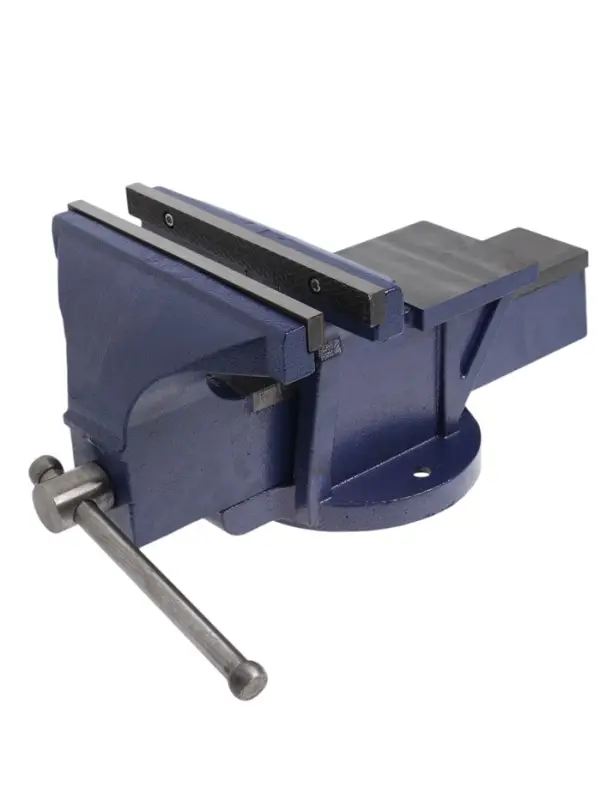 Тиски слесарные ТУНДРА, с наковальней, высокопрочный чугун ВЧ-40, 250 мм