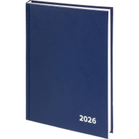 Ежедневник датированный 2026 Выбор есть, А5, 160л, бумвинил, синий