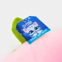 Мягкая игрушка - антистресс подголовник "Клубничка" с маской для сна