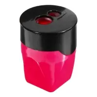 Точилка Calligrata &laquo;Классика&raquo;, двойная, с контейнером, МИКС