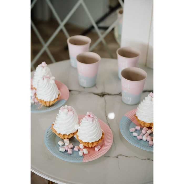 Набор бумажной посуды одноразовый Мальчик /Девочка&raquo;