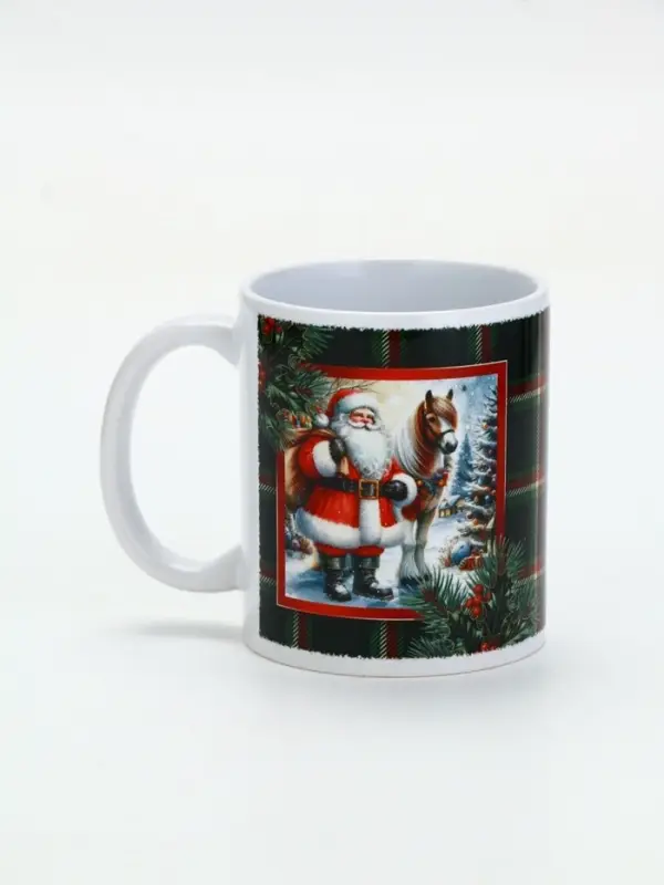 Кружка керамическая новогодняя «Подарки от Санты», 320 мл