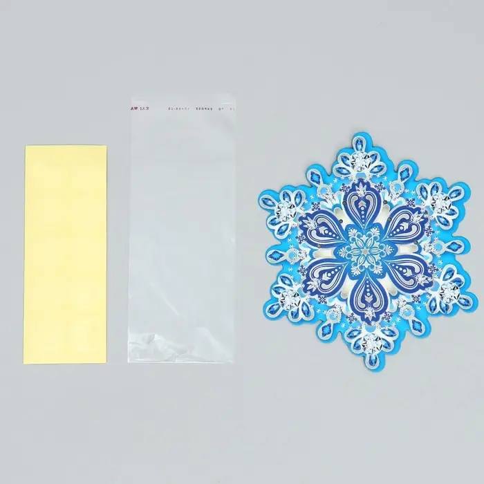 Пакет под сладости «Снежинка», 11 х 6 см Пакет под сладости «Снежинка», 11 х 6 см