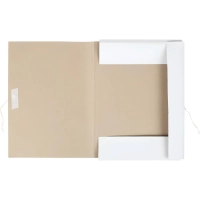 Папка с завязками для бумаг 300 гр/м2 А4 200 лист немелован